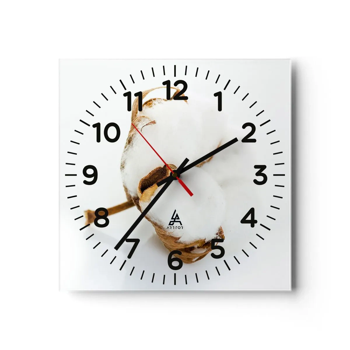 Horloge murale - Pendule murale - Doux par nature - 30x30 cm
