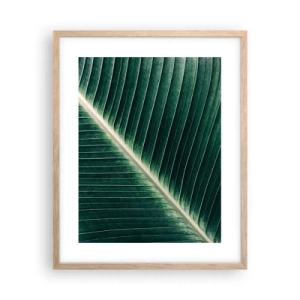 Affiche dans un chêne clair - Poster - Le rythme de la nature - 40x50 cm