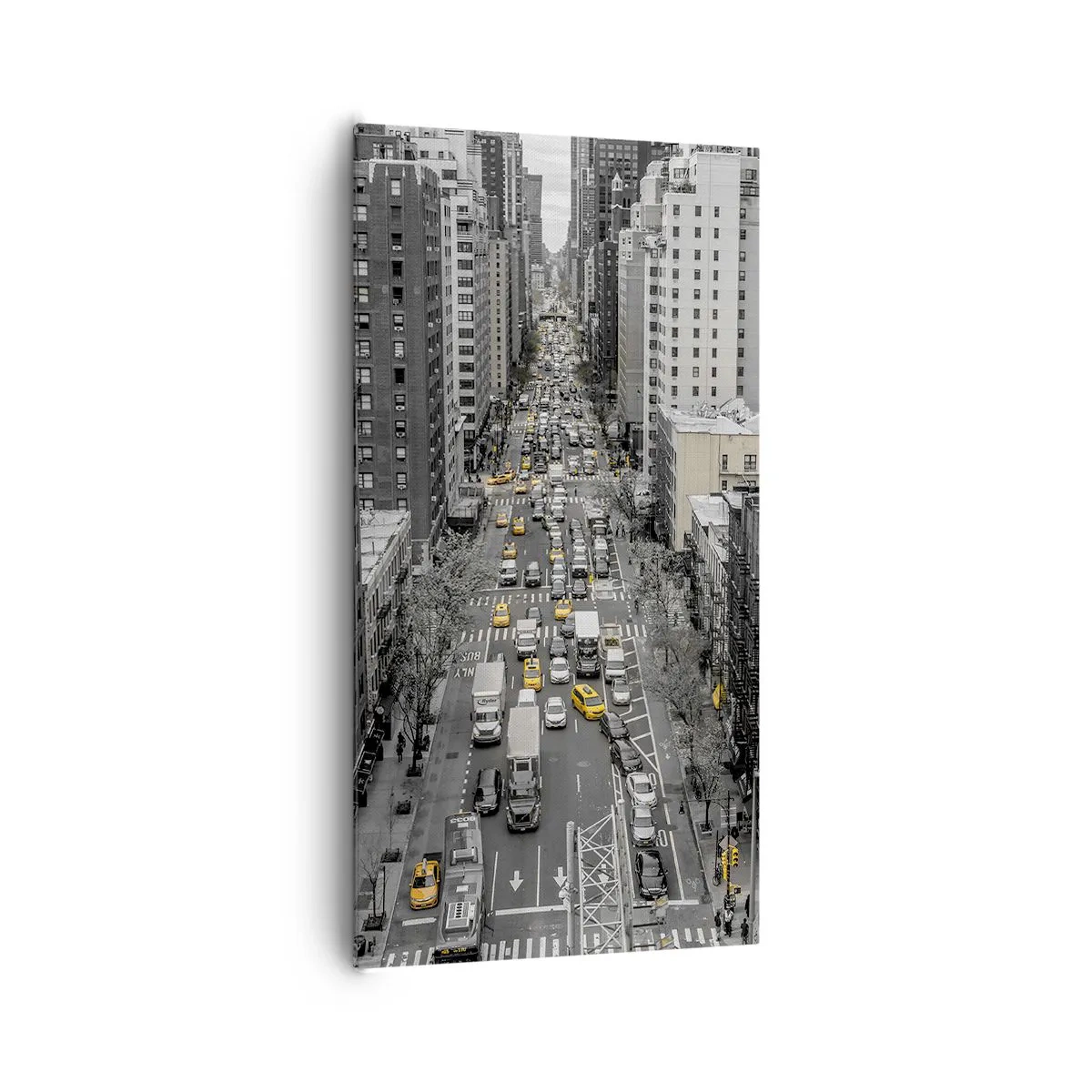 Impression sur toile - Image sur toile - La vie new-yorkaise - 65x120 cm