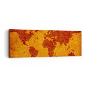 Impression sur toile - Image sur toile - Invitation au voyage - 90x30 cm