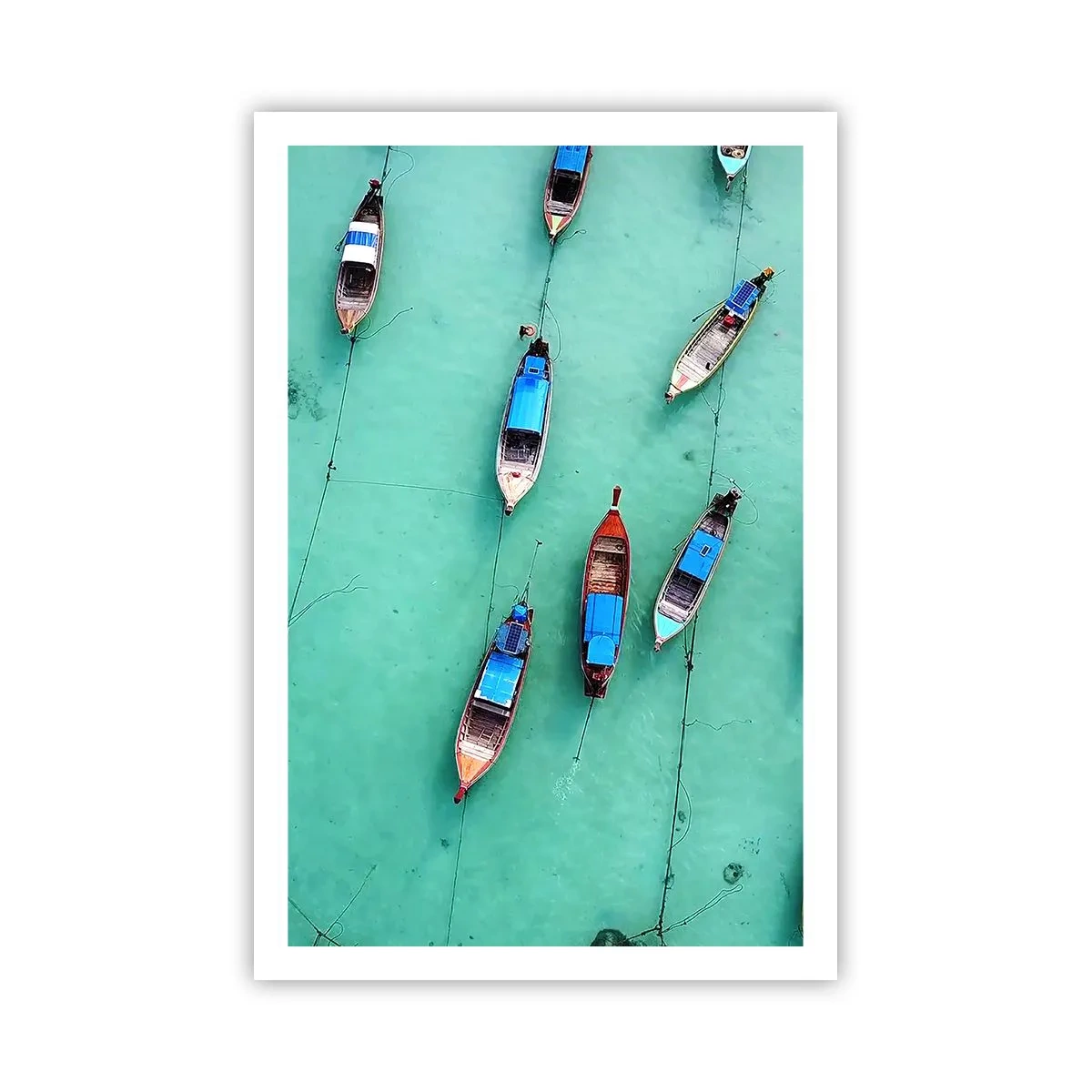 Affiche - Poster - Dans une attente jouyeuse - 61x91 cm