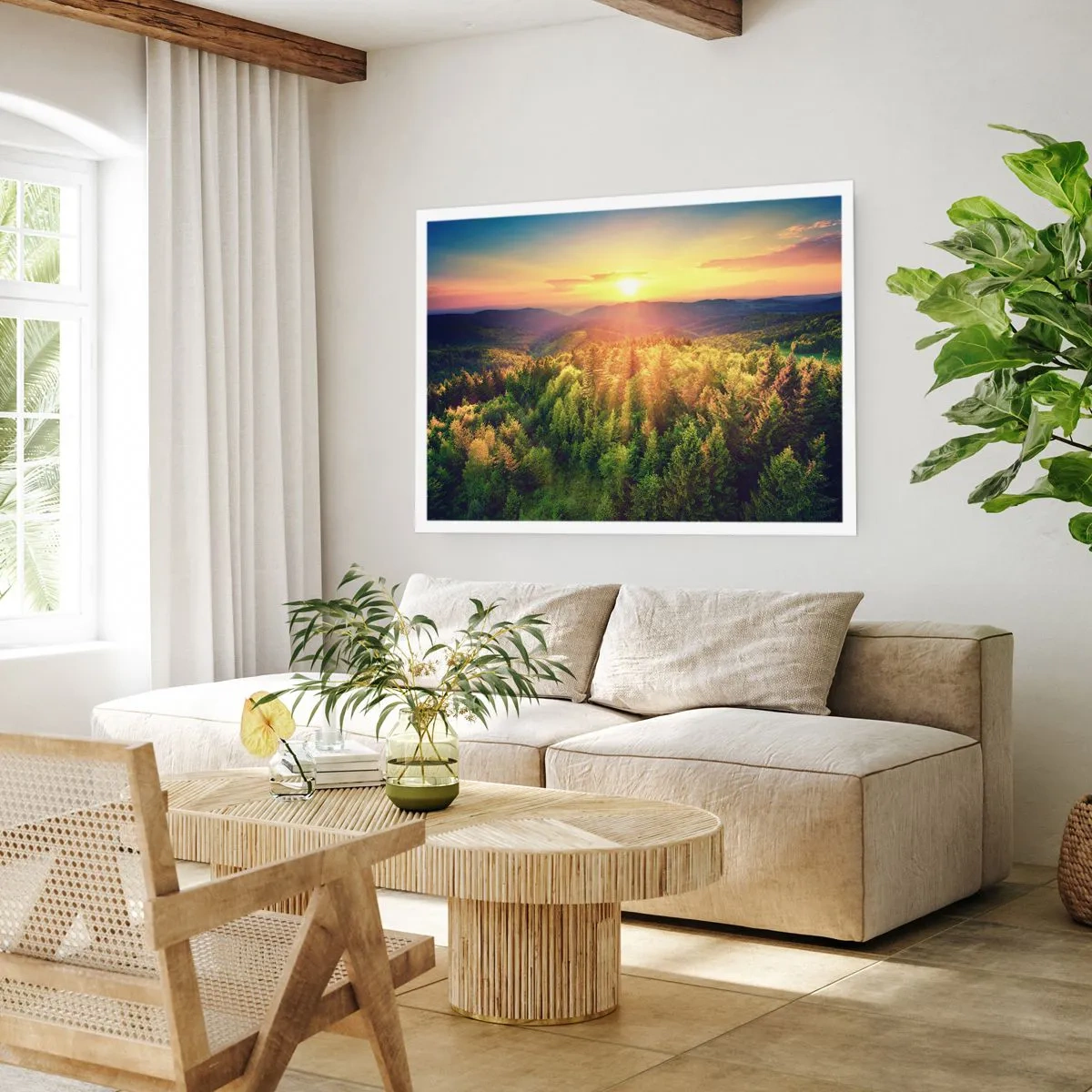 Affiche - Poster - Monts et sommets - 40x30 cm