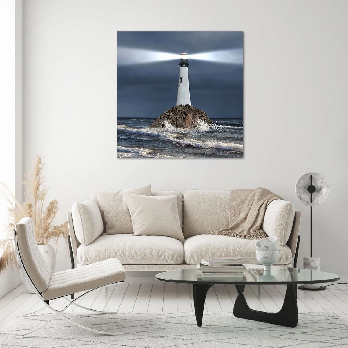 Impression sur verre - Image sur verre - I… i… ici ! - 30x30 cm