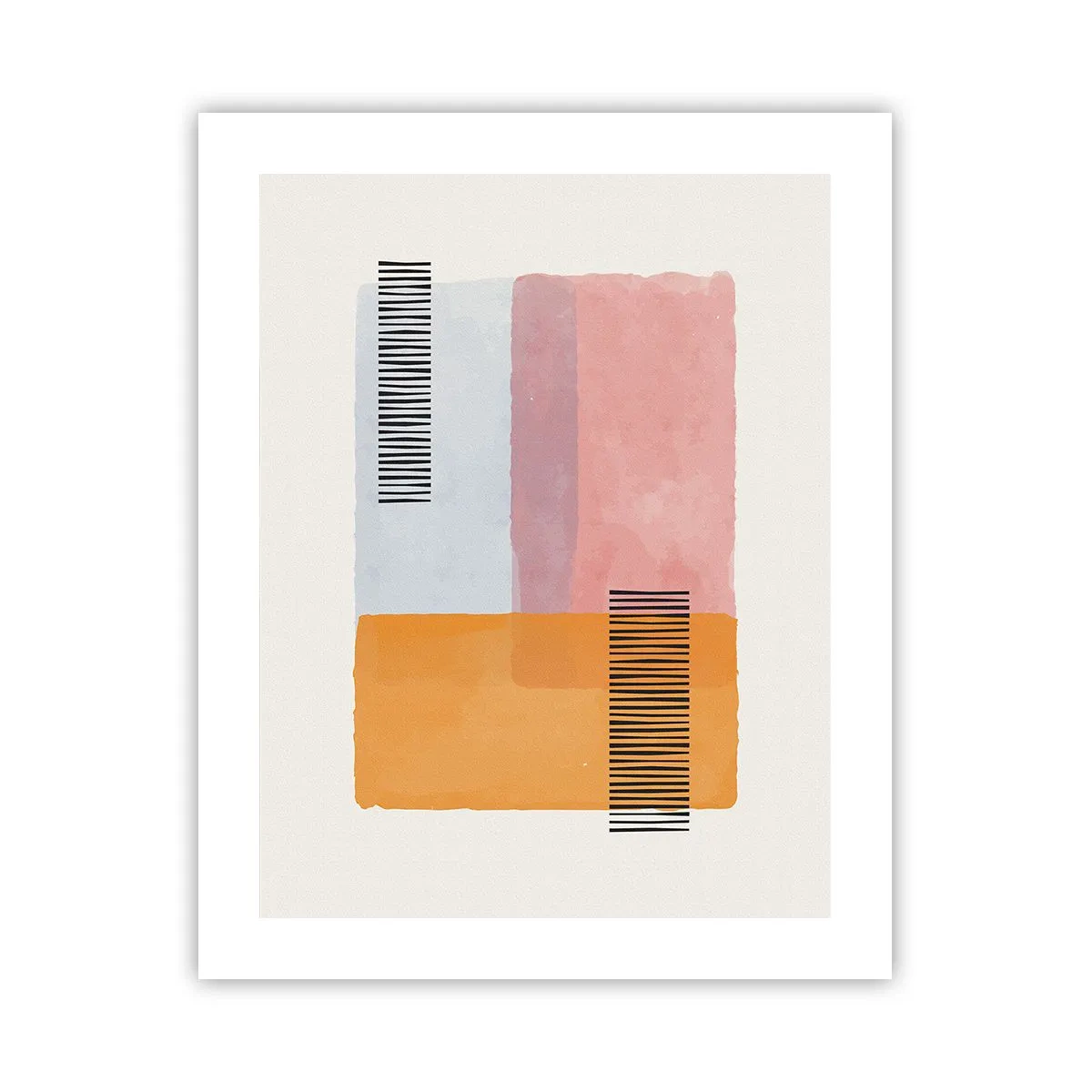 Affiche - Poster - D'un coin à l'autre - 40x50 cm