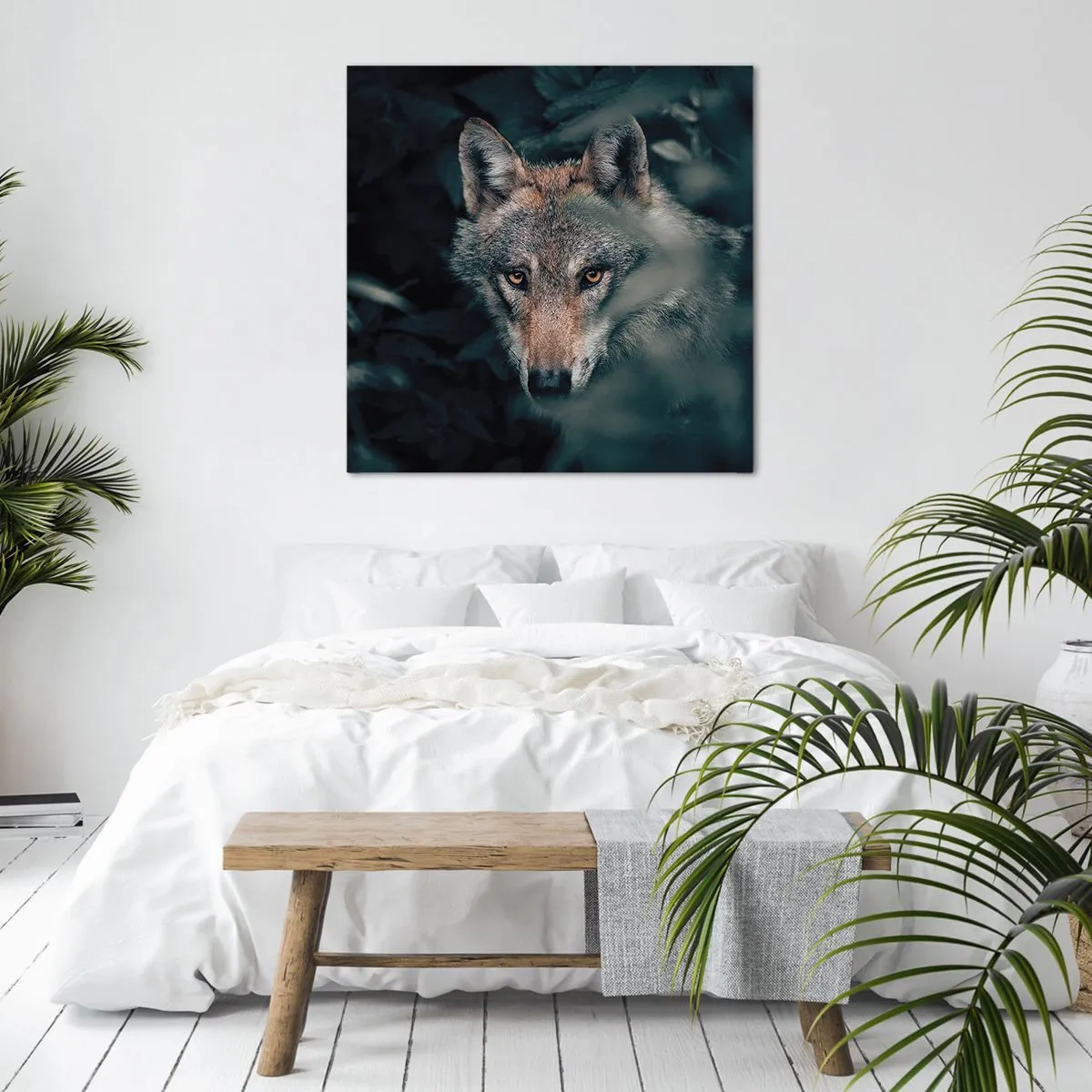 Impression sur toile - Image sur toile - Chasseur - 40x40 cm