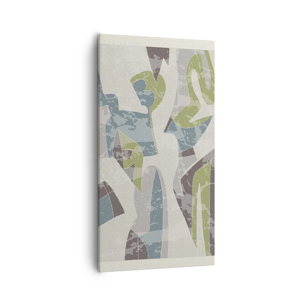 Impression sur toile - Image sur toile - Composition derrière la vitre - 55x100 cm