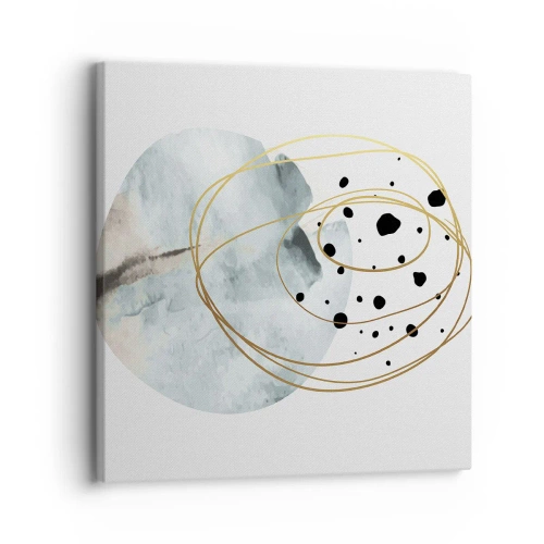 Impression sur toile - Image sur toile - Emmêlement de l'espace - 30x30 cm