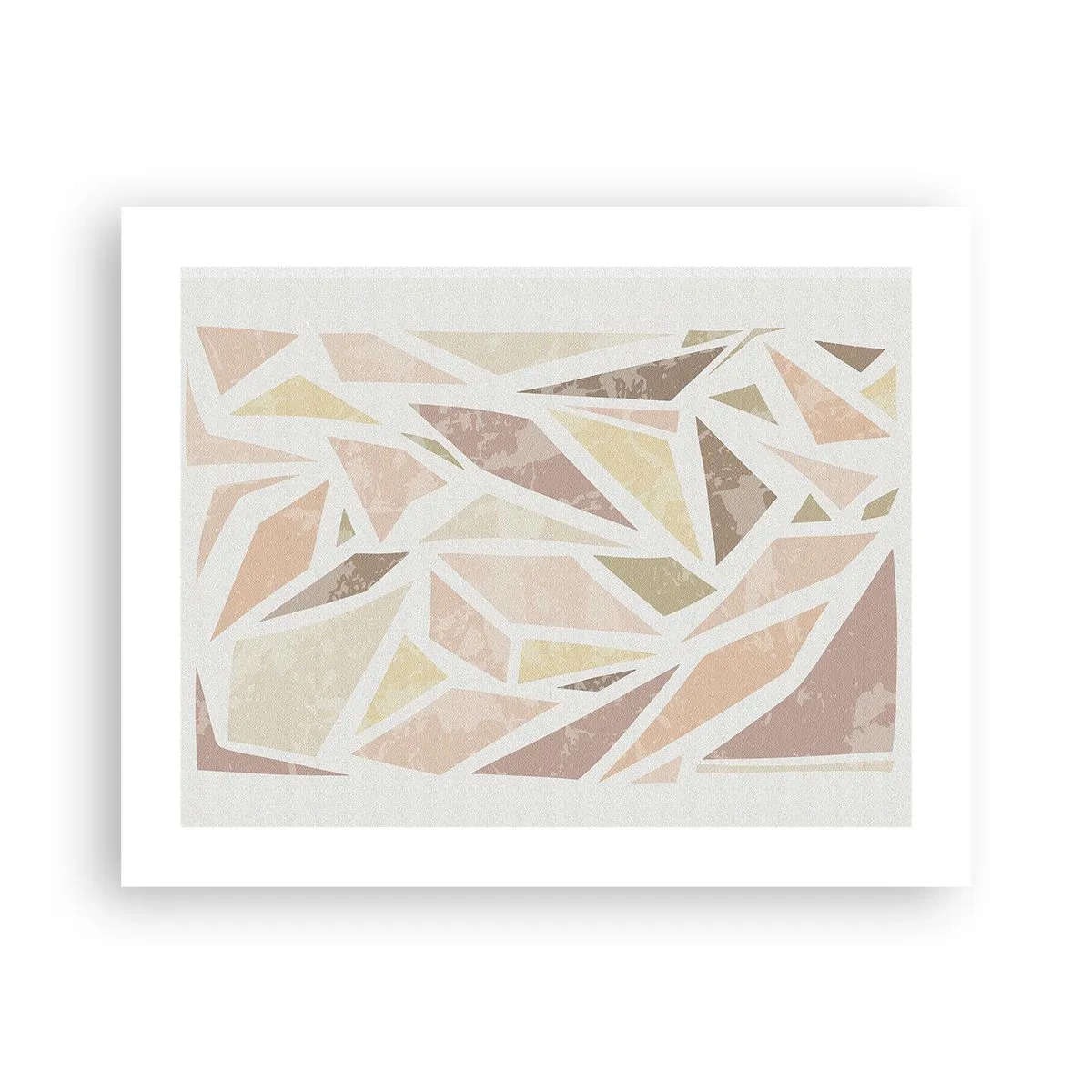 Affiche - Poster - Composition de vitraux - 50x40 cm