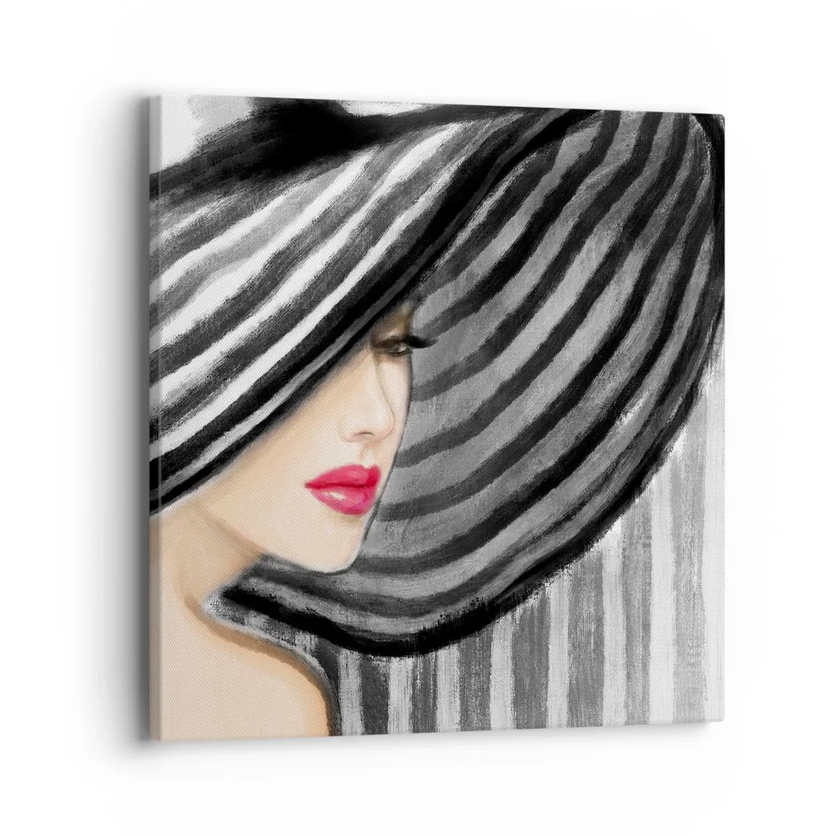 Impression sur toile - Image sur toile - Où te chercher ? - 40x40 cm