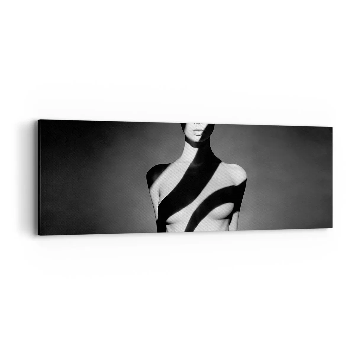 Impression sur toile - Image sur toile - Dans la brillance et l'ombre - 90x30 cm