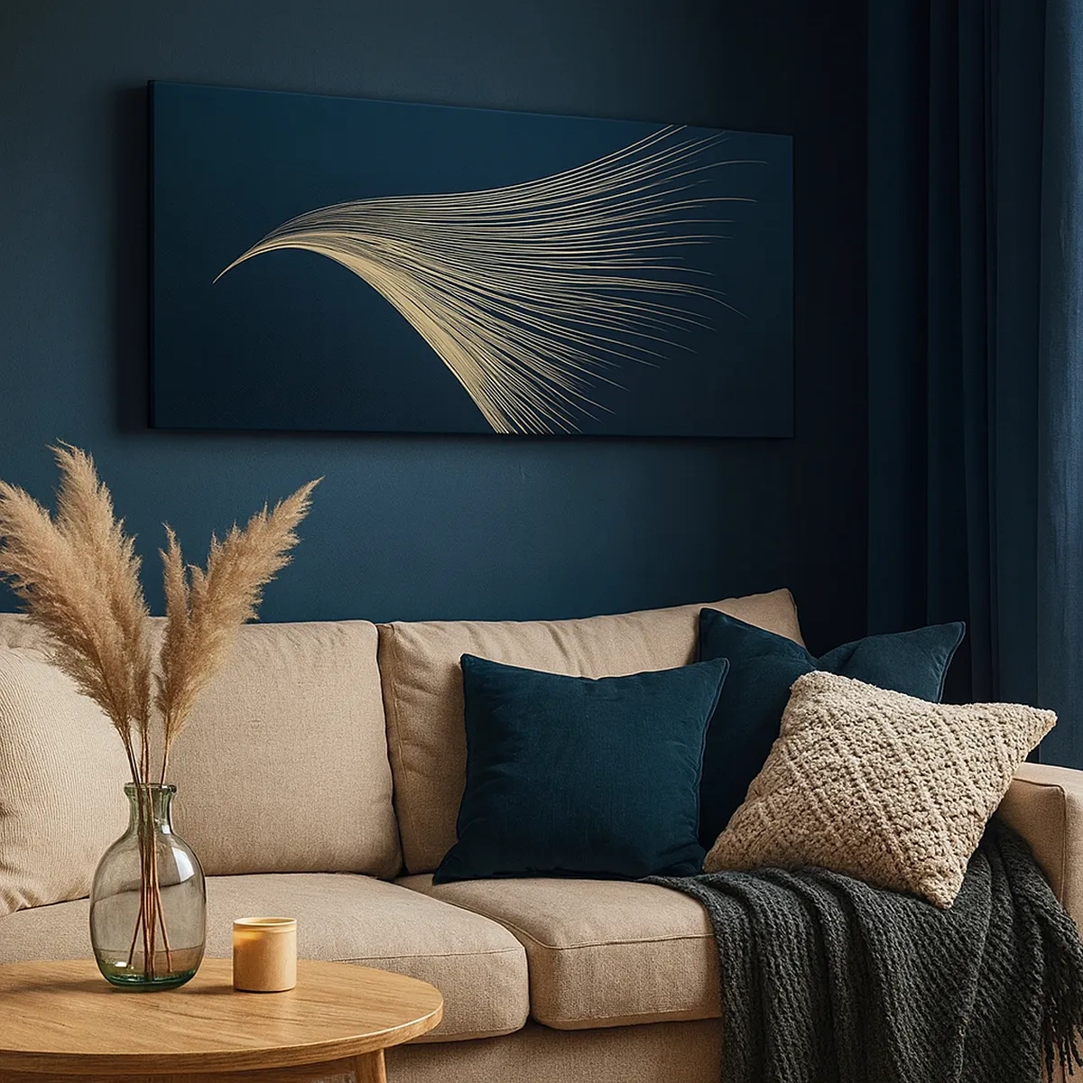 Impression sur toile - Image sur toile - Comme les cheveux d'un ange - 30x30 cm