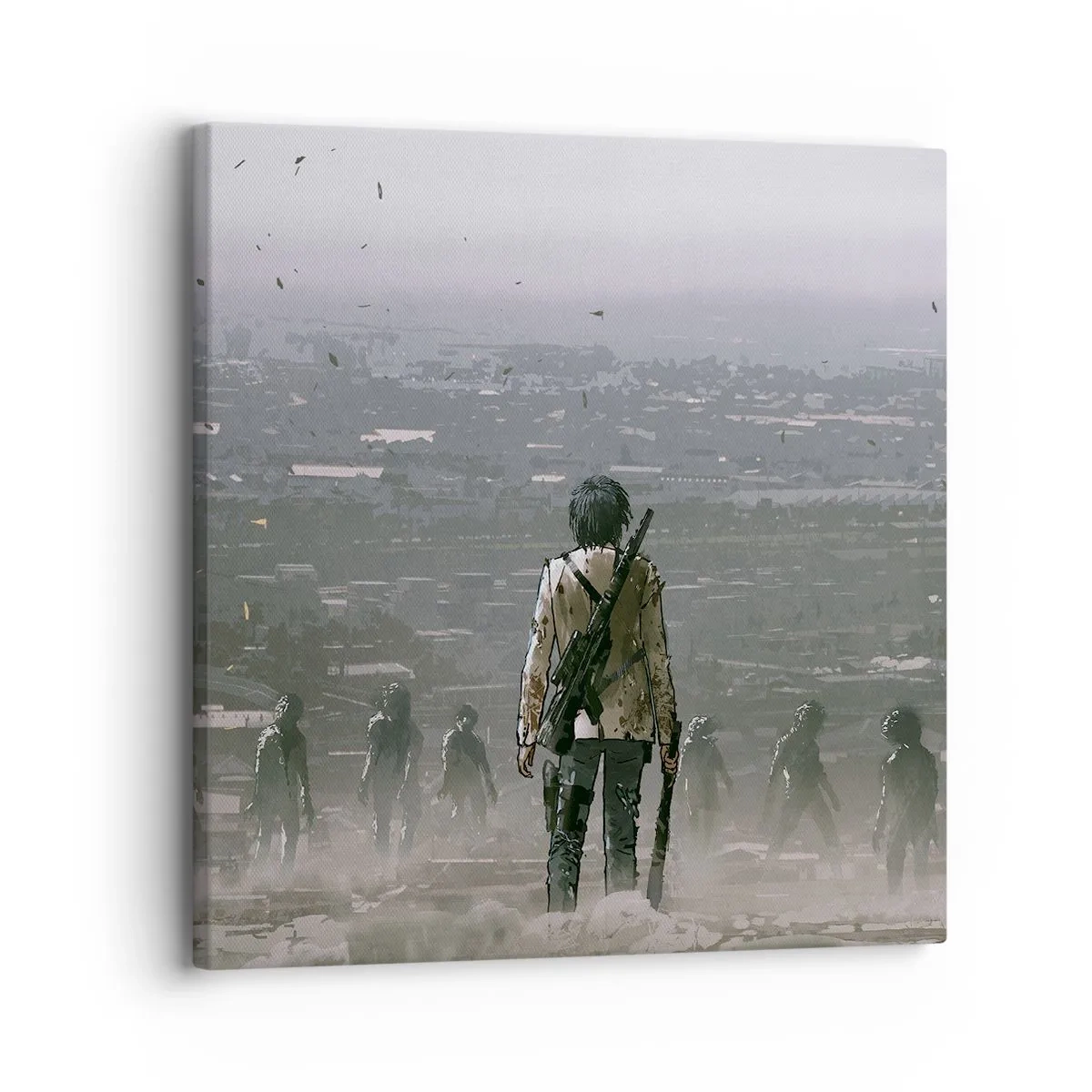 Impression sur toile - Image sur toile - Dernier samaritain ? - 30x30 cm