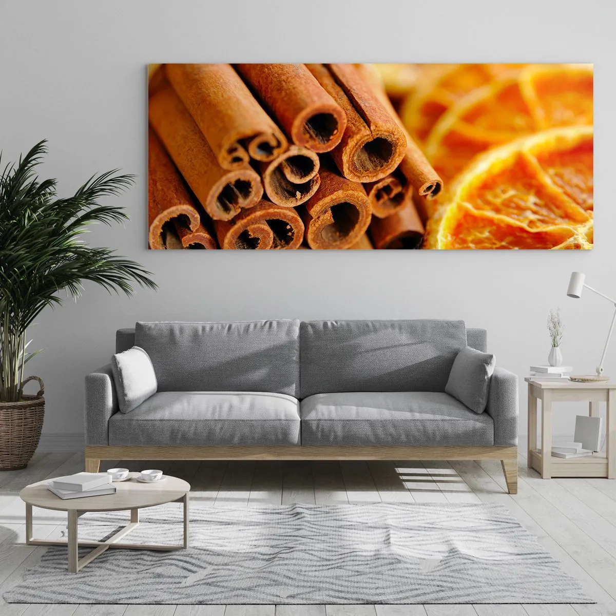 Impression sur verre - Image sur verre - Sentez-vous leurs odeurs? - 90x30 cm