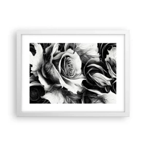 Affiche dans un cadre blanc - Poster - Toujours une reine - 40x30 cm