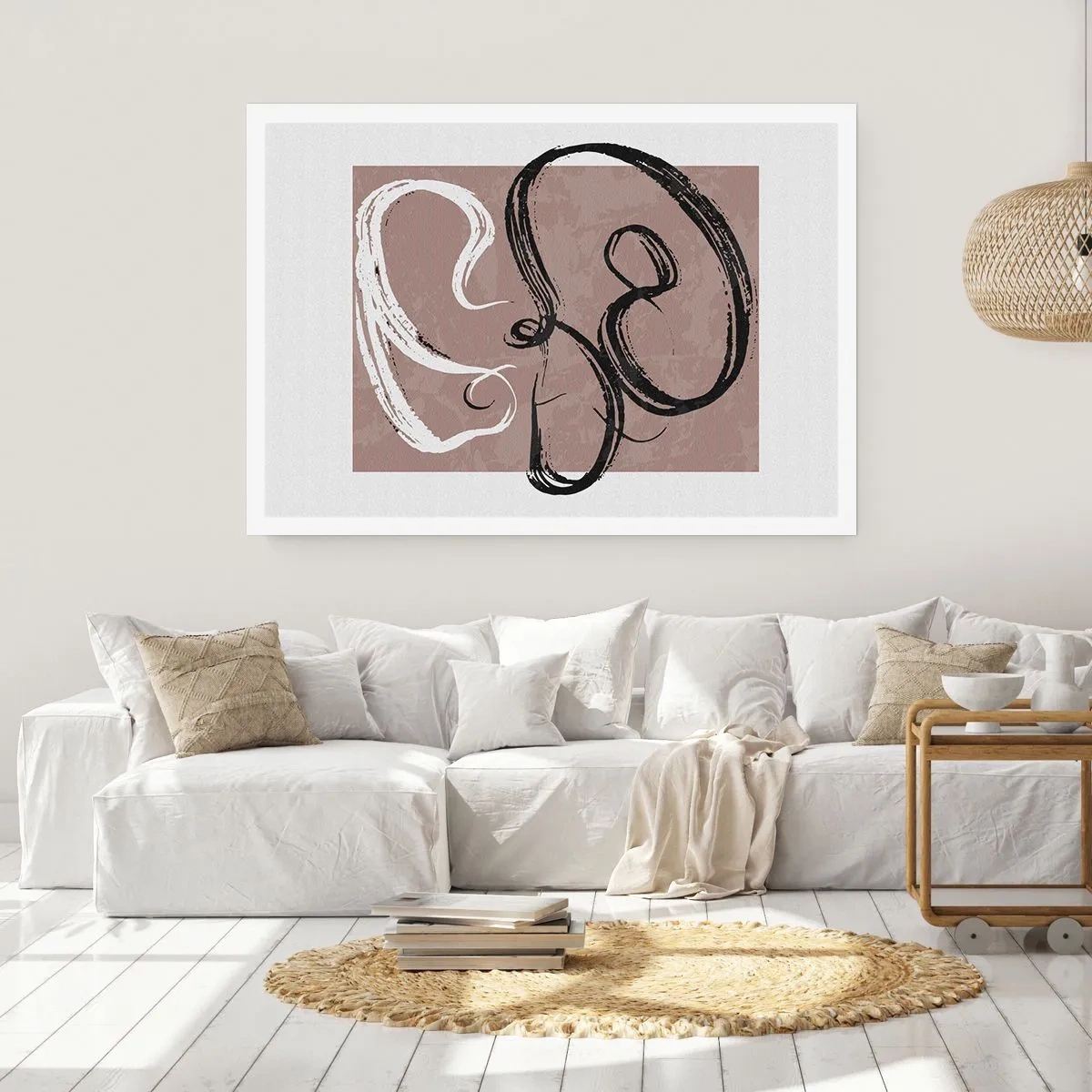 Affiche - Poster - Composition – la recherche de la plénitude - 50x40 cm