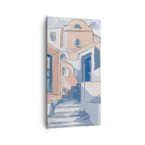 Impression sur toile - Image sur toile - Ville exotique - 65x120 cm