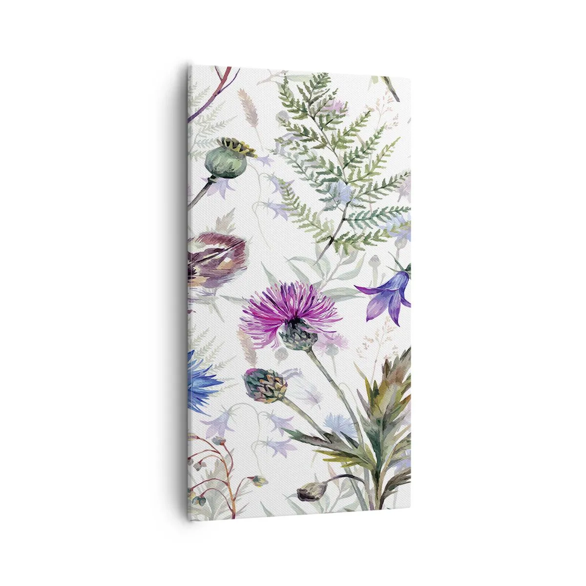 Impression sur toile - Image sur toile - Herbier polonais - 55x100 cm