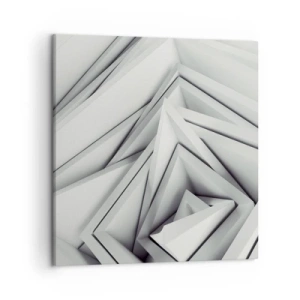Impression sur toile - Image sur toile - Bourgeon d’angles vifs - 50x50 cm
