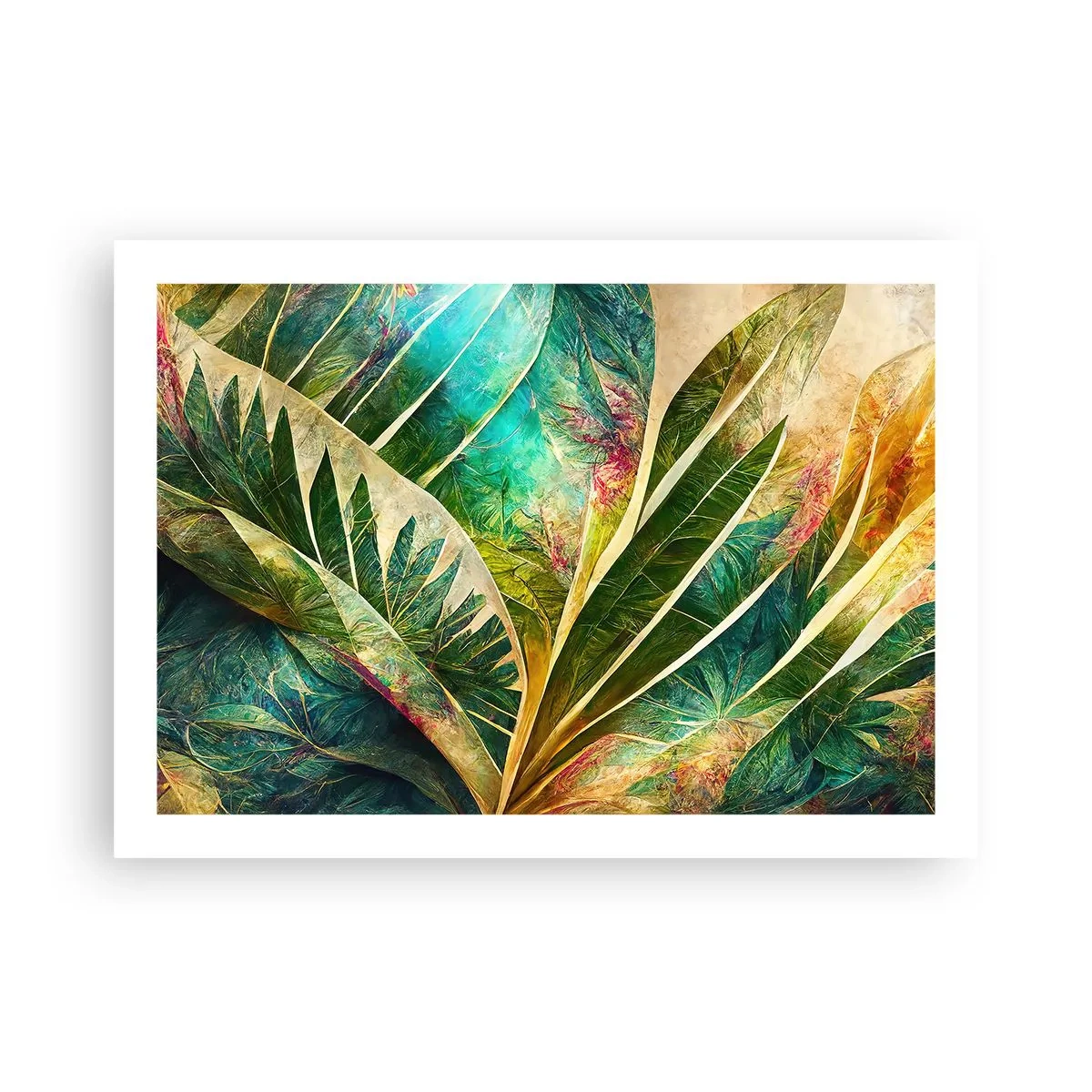 Affiche - Poster - Les couleurs des tropiques - 70x50 cm