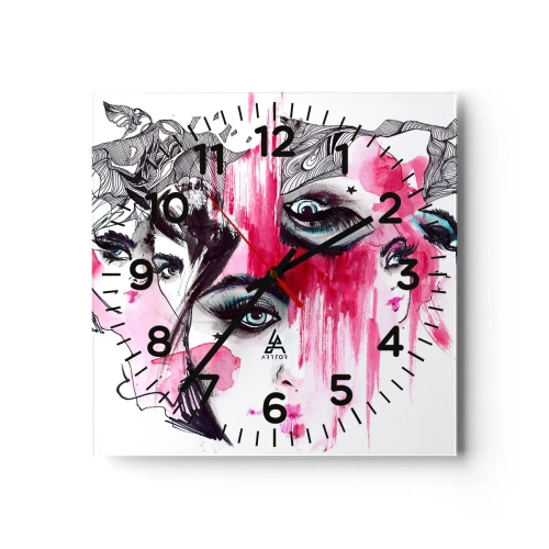 Horloge murale - Pendule murale - , - 40x40 cm