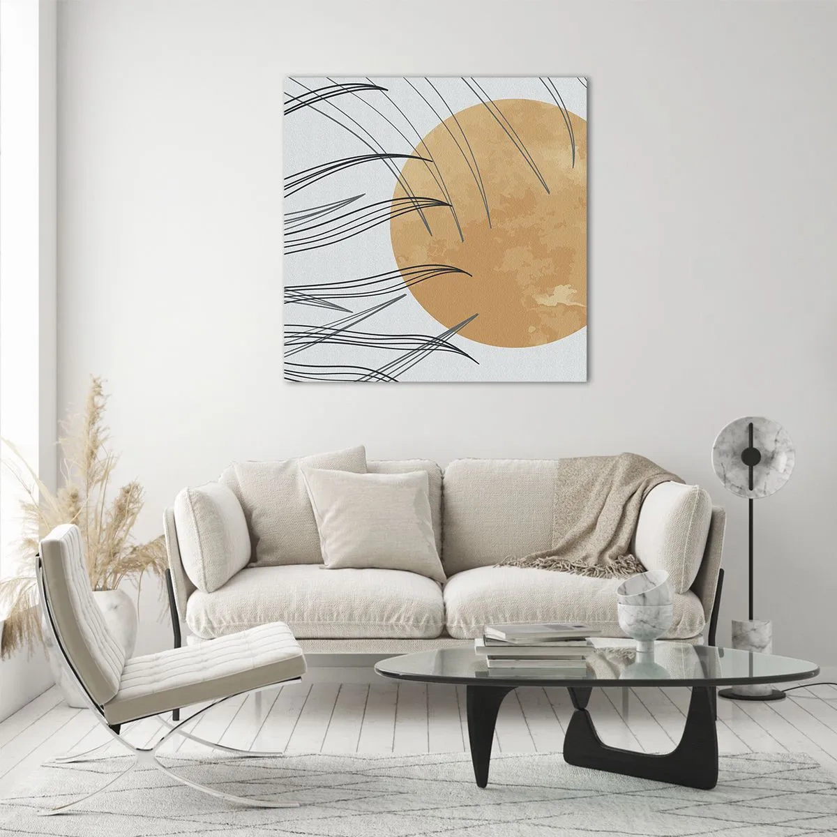 Impression sur verre - Image sur verre - Toujours vers le soleil - 30x30 cm