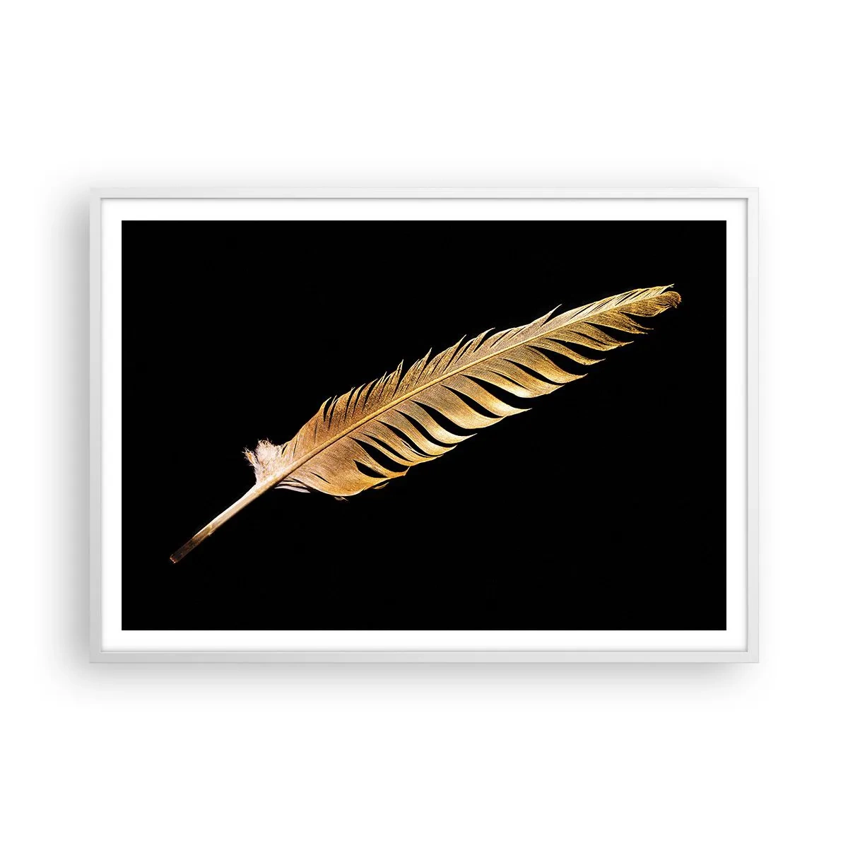 Affiche dans un cadre blanc - Poster - Sans porte-plume - 100x70 cm