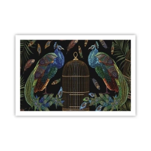 Affiche - Poster - En robes royales - 91x61 cm