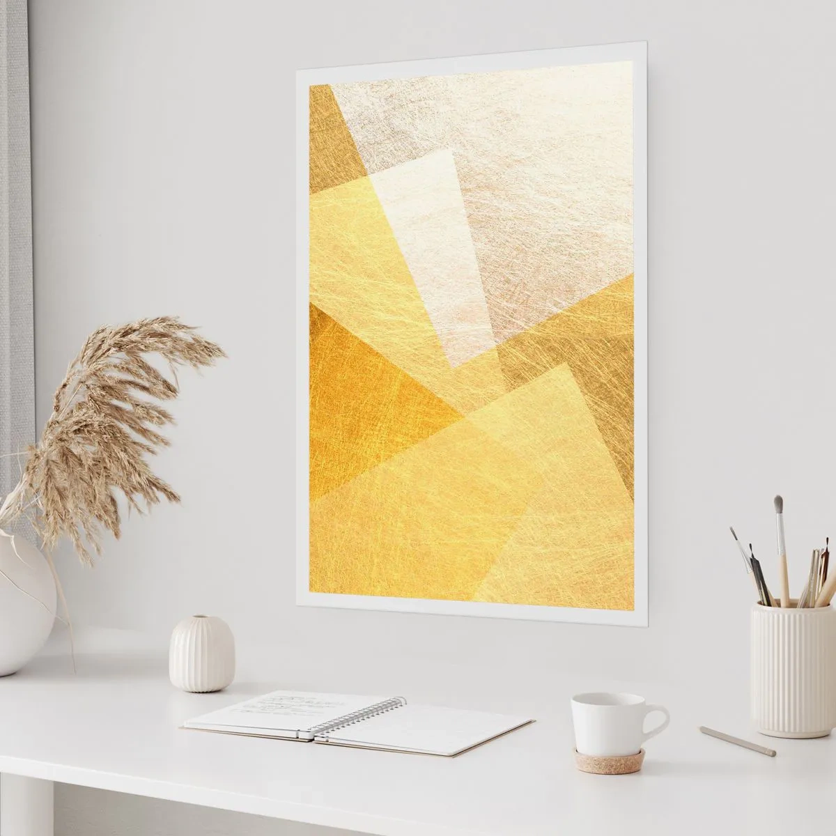 Affiche - Poster - Météo géométrique - 30x40 cm