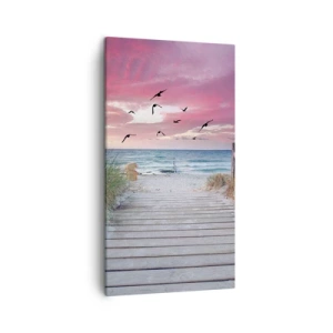 Impression sur toile - Image sur toile - Impression de la Baltique - 45x80 cm