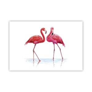Affiche - Poster - Rendez-vous rose - 91x61 cm