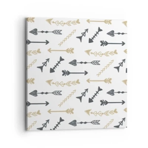 Impression sur toile - Image sur toile - Le rêve de l'archer - 70x70 cm