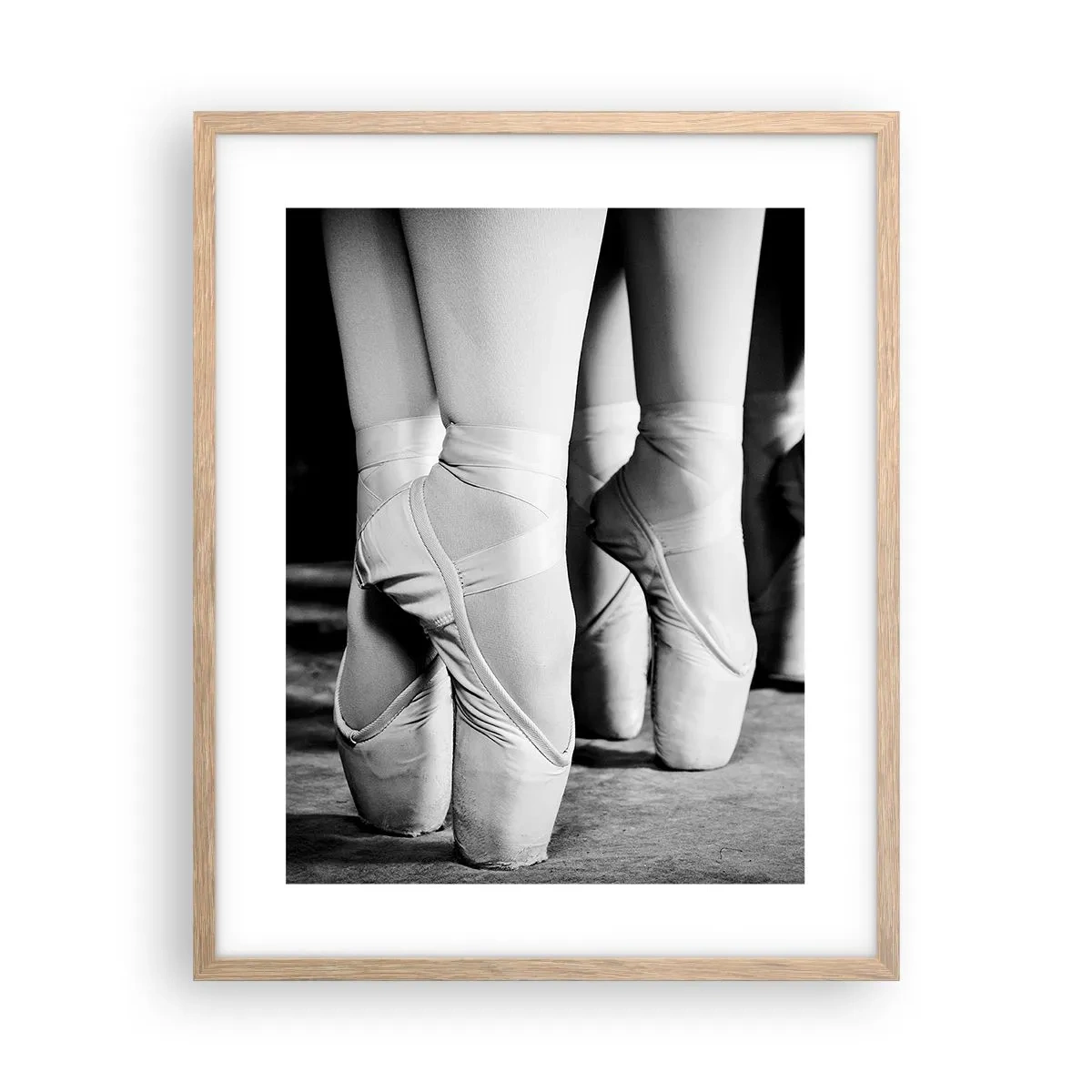 Affiche dans un chêne clair - Poster - Ensemble, simple - 40x50 cm
