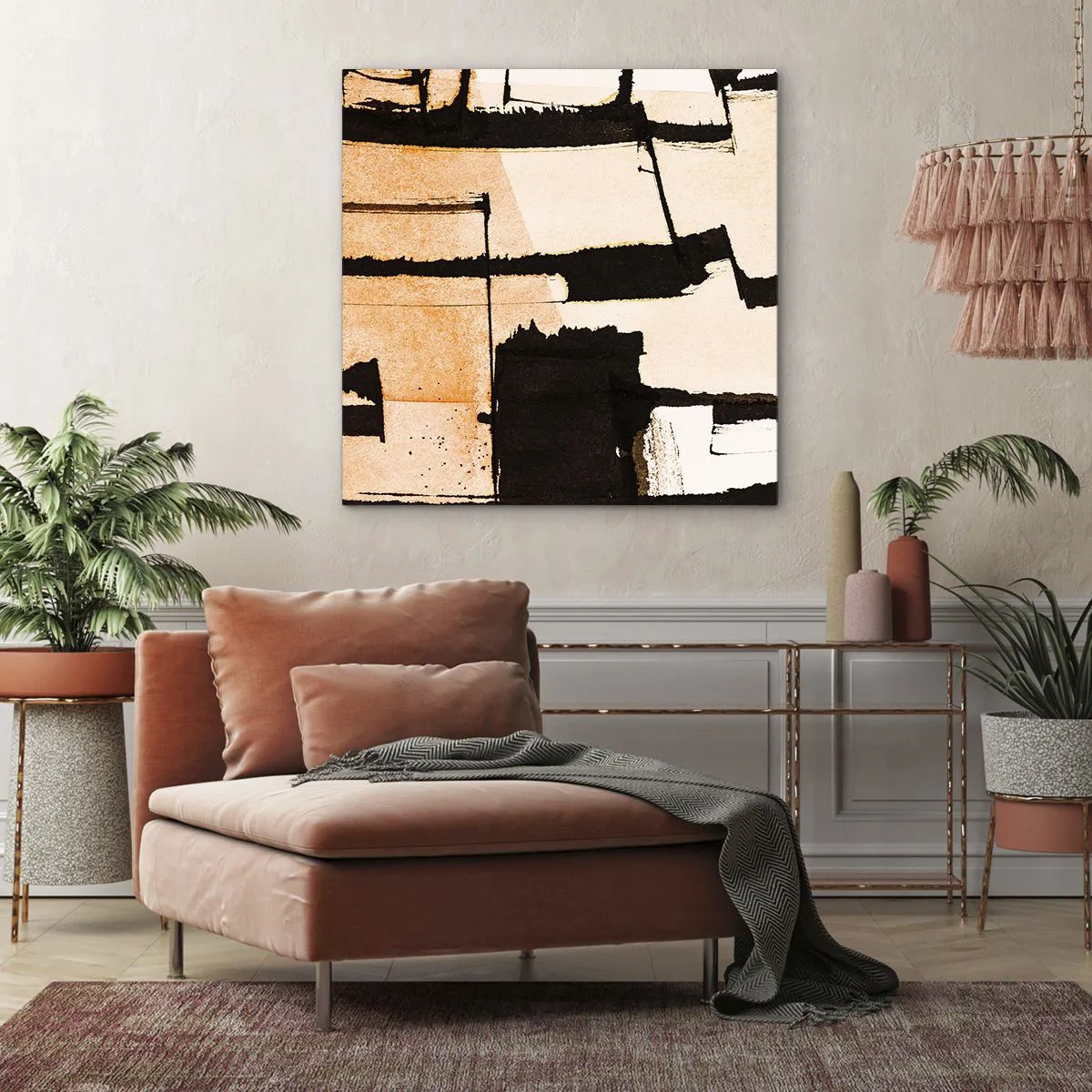 Impression sur toile - Image sur toile - De l’ordre malgré tout - 60x60 cm