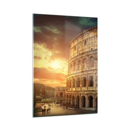 Impression sur verre - Image sur verre - Une impression colossale - 50x70cm - Une impression colossale - Décoration murale moderne pour le salon et la chambre ARTTOR