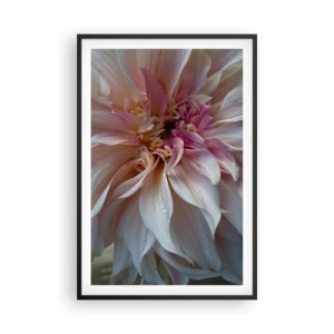 Affiche dans un cadre noir - Poster - Fraîcheur fleurissante - 61x91 cm