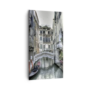 Impression sur toile - Image sur toile - Pendant des siècles dans une réflexion silencieuse - 55x100 cm