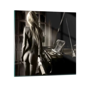 Impression sur verre - Image sur verre - Harmonie parfaite du soir - 30x30 cm