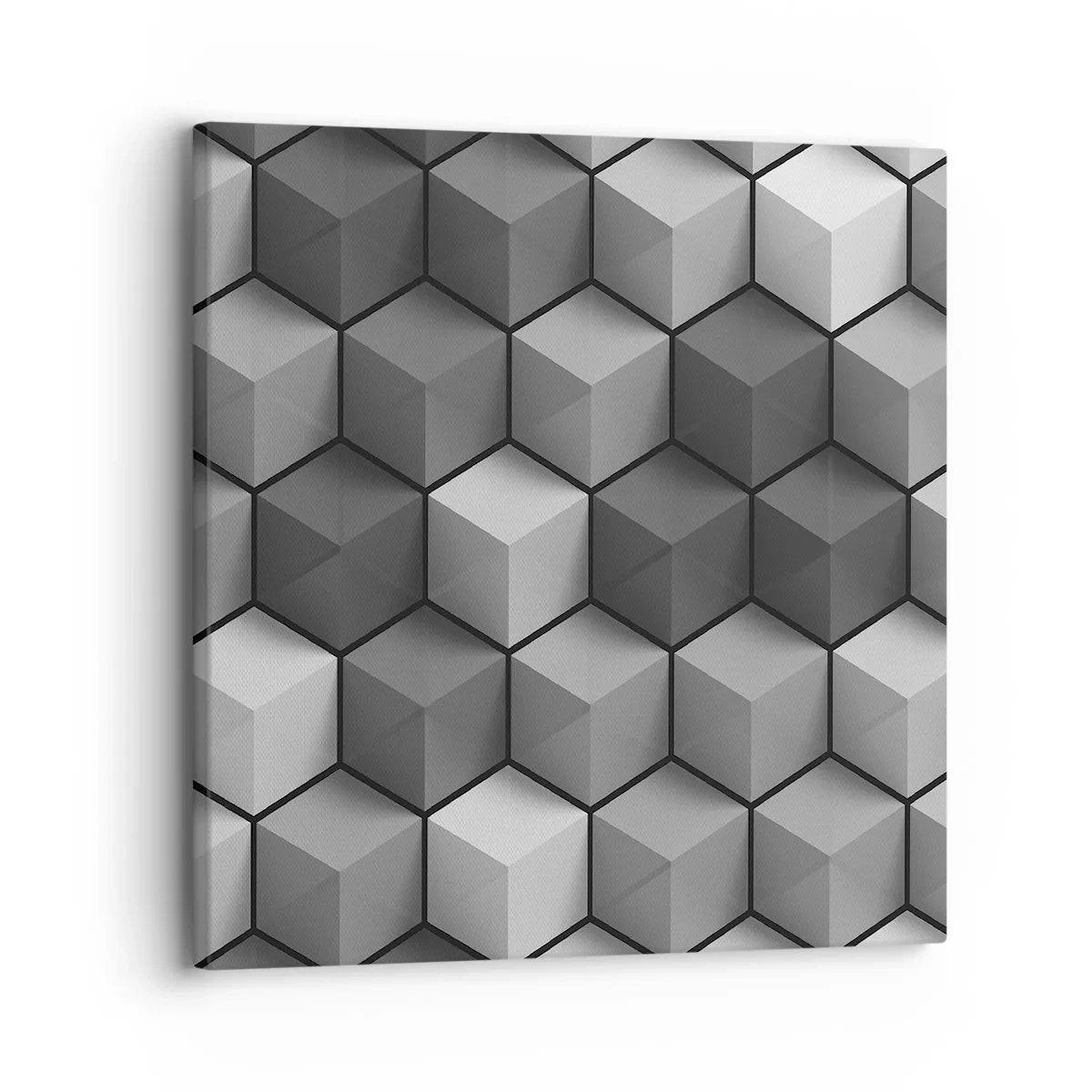 Impression sur toile - Image sur toile - Puzzle cubiste - 30x30 cm