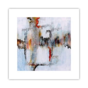 Affiche - Poster - Un bâton sur l'eau - 30x30 cm