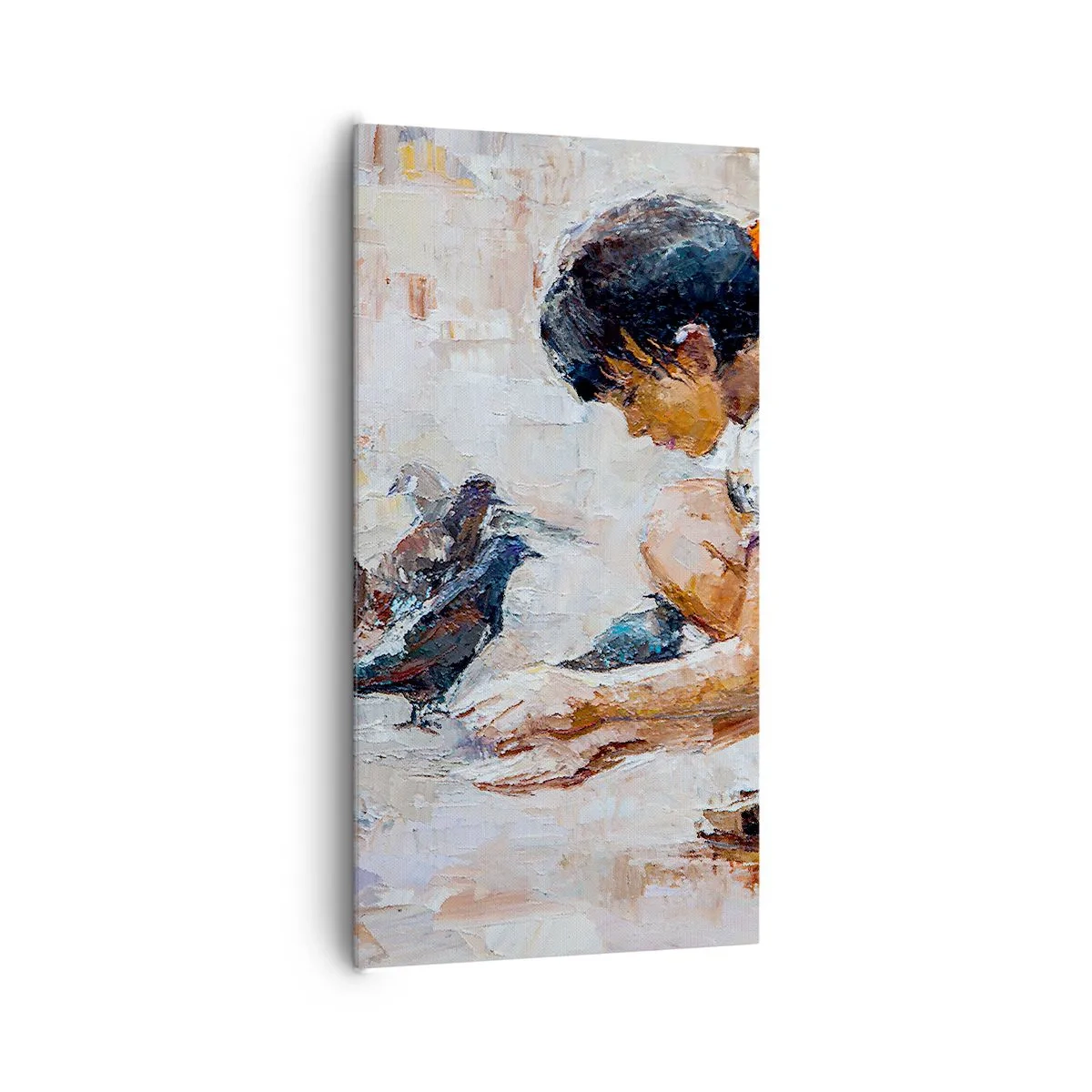 Impression sur toile - Image sur toile - Les plus petits et les plus gentils - 65x120 cm