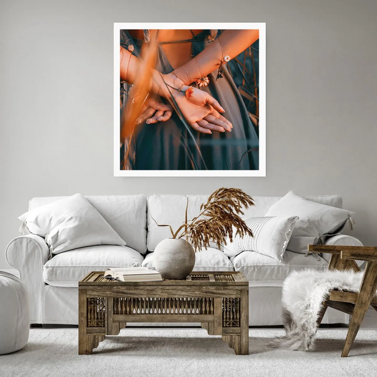 Affiche - Poster - Liée à la nature - 40x40 cm