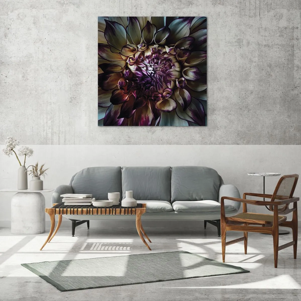 Impression sur verre - Image sur verre - L'apogée de la jeunesse - 30x30 cm