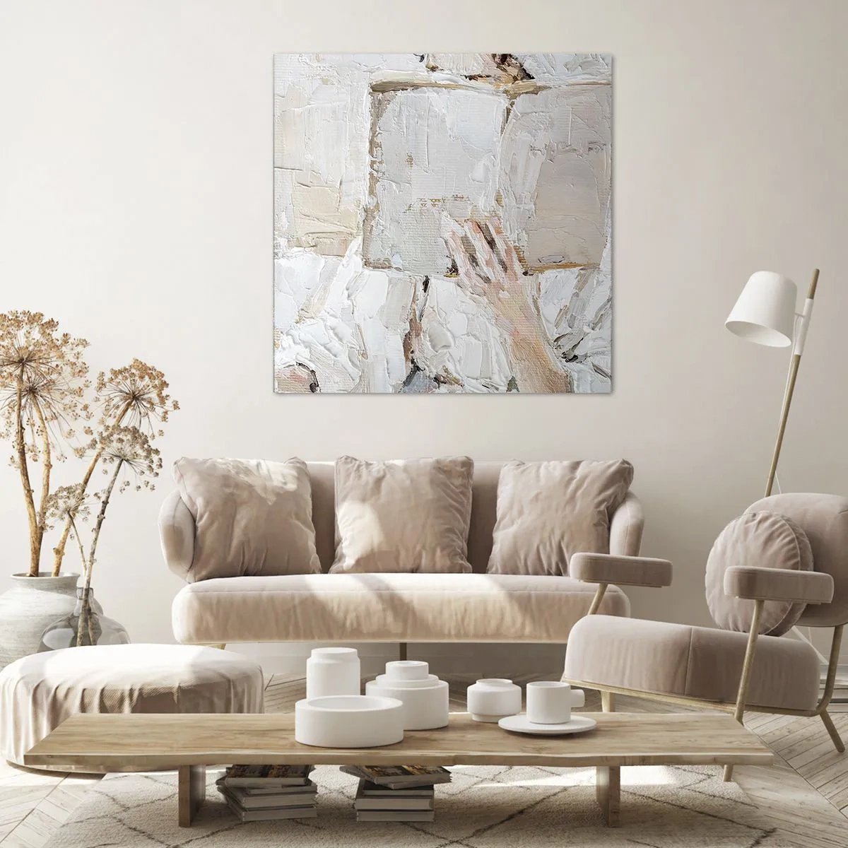 Impression sur toile - Image sur toile - Dans un autre monde - 70x70 cm