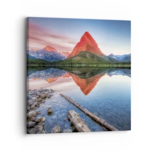 Impression sur toile - Image sur toile - Chaleur et fraicheur - 30x30 cm