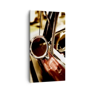 Impression sur toile - Image sur toile - Auto avec une âme - 55x100 cm