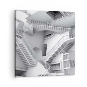 Impression sur toile - Image sur toile - Paradoxes spatiaux - 50x50 cm