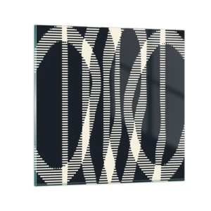 Impression sur verre - Image sur verre - Une tentative de briser l'obscurité - 70x70 cm