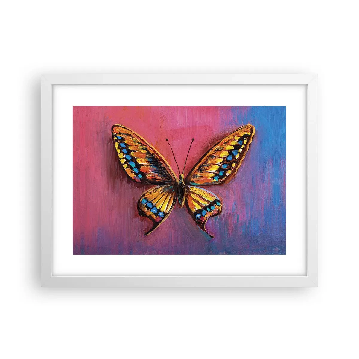 Affiche dans un cadre blanc - Poster - Un joyau de la nature - 40x30 cm