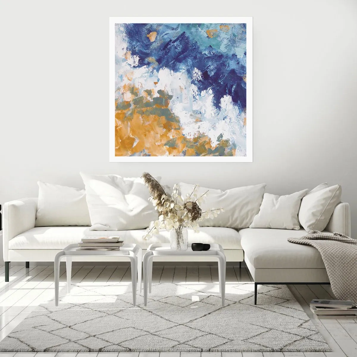 Affiche - Poster - Danse des éléments - 40x40 cm