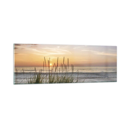 Impression sur verre - Image sur verre - Regarde, pense, ressent - 90x30 cm